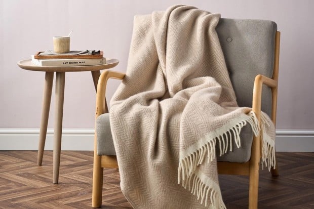 Clifton Herringbone Blankets