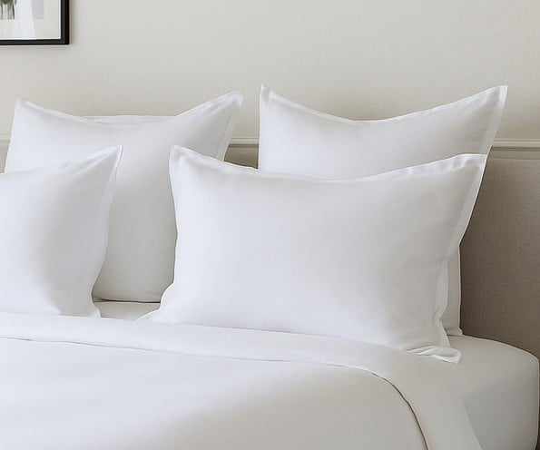 Hampton White 400 Thread Count Pillowcases