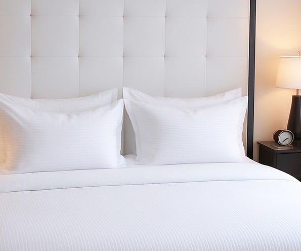 Microstripe 100% Cotton Pillowcases