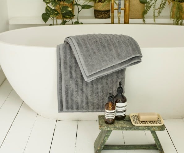Westbourne Frost Grey Towels