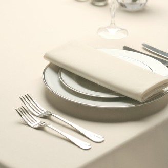 Plain Cotton Feel Bone Tablecloths