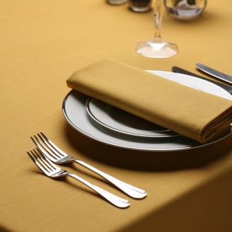 Plain Mustard Gold Tablecloths