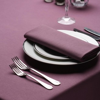 Plain Grape Napkins