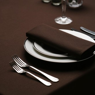 Plain Mocha Tablecloths