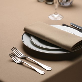 Plain Sandalwood Tablecloths