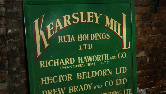 Richard Haworth linens in service in a hotel